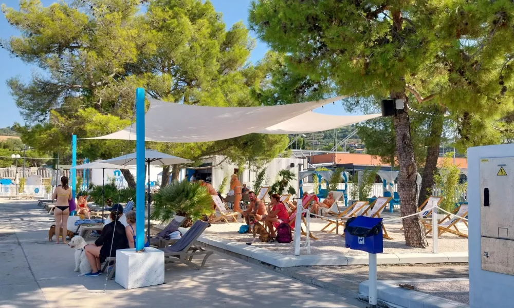 Monty beach Pasja plaža v Portorožu