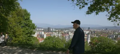 12.04.2024 - simbolična fotografija Ljubljana - panorama - vizija Ljubljane 2045Foto: Luka Cjuha