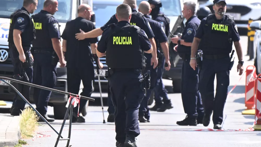 03.09.2024. Zagreb - U prostorije bolnice na zagreba?kom Rebru u?ao je mu?karac s oru?jem. Photo: Neva Zganec/PIXSELL