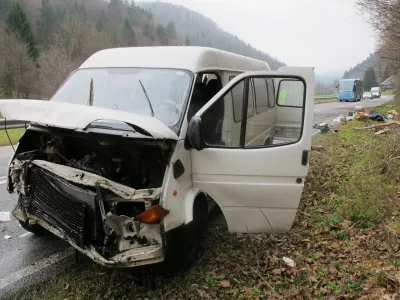 ﻿Prometna nesrela v Zajesovniku pri Vranskem