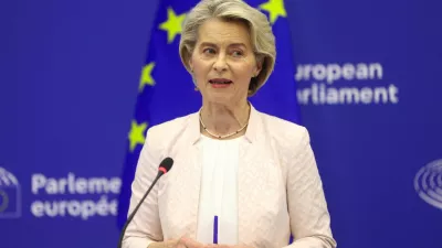 Predsednica evropske komisije Ursula von der Leyen bo svojo komisarsko ekipo predstavila prihodnji torek v evropskem parlamentu v Strasbourgu. Foto: Reuters