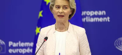 Predsednica evropske komisije Ursula von der Leyen bo svojo komisarsko ekipo predstavila prihodnji torek v evropskem parlamentu v Strasbourgu. Foto: Reuters