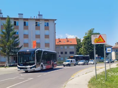 Kranj avtobus arriva