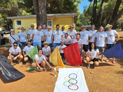 Letos je od Jesenic do Pinee potovala »olimpijska« ekipa. Foto:  arhiv skupine