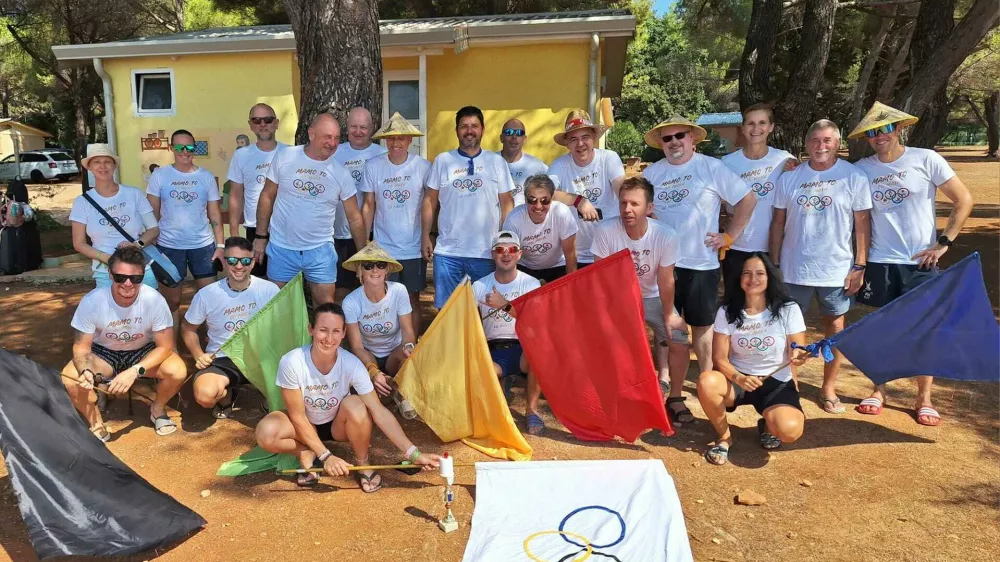 Letos je od Jesenic do Pinee potovala »olimpijska« ekipa. Foto:  arhiv skupine