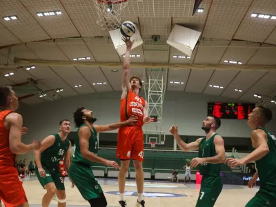 17.08.2024. Košarka Superpokal Slovenije. Kk Cedevita Olimpija - KK Krka Novo mesto. Foto: Bojan Velikonja 