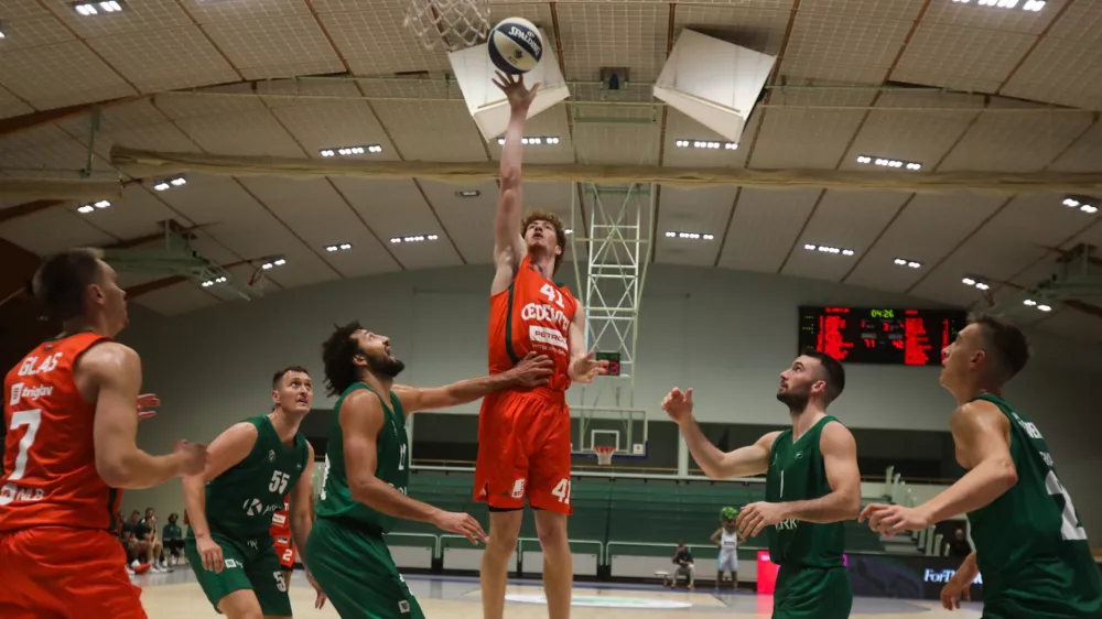 17.08.2024. Košarka Superpokal Slovenije. Kk Cedevita Olimpija - KK Krka Novo mesto. Foto: Bojan Velikonja 