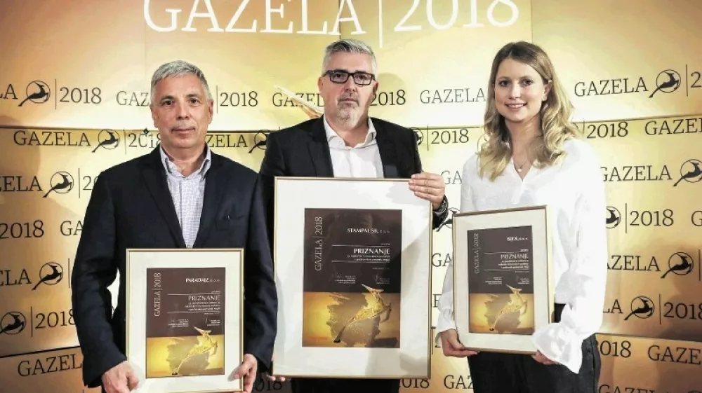 Družba Dnevnik, d. d., je nocoj v hotelu Diana v Murski Soboti razglasila dravsko-pomursko gazelo 2018.