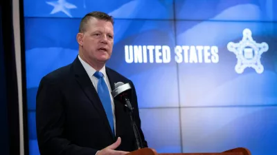 Ronald Rowe Jr., acting director of the U.S. Secret Service, speaks to journalists at the agency's headquarters in Washington, U.S., September 20, 2024. Ben Curtis/Pool via REUTERS