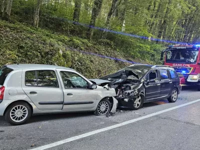 Prometna nesreča PU Novo mesto