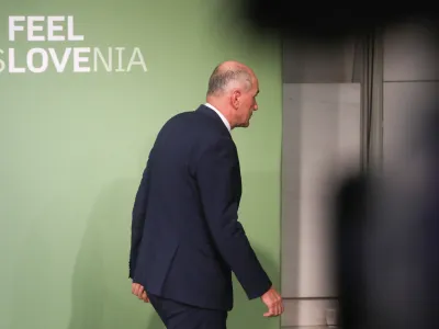 Predsednik vlade in predsednik stranke SDS Janez Janša. - 24.04.2022 – Parlamentarne volitve 2022 - Volitve devetega sklica Državnega zbora Republike Slovenije - druge redne državnozborske volitve po letu 2008 //FOTO: Bojan VelikonjaPREGLED LETA 2022