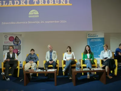 Na Sladki tribuni so svoje izkušnje in menja soočili mladi in tudi strokovnjaki z različnih področij. / Foto: Robert Balen