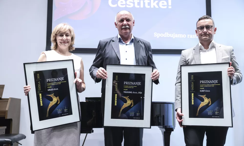 Matjaž Vidmar, Marjana Dobnik, Tomo Kres- 26.09.2024 - Gazela - izbor savinjsko - zasavske Gazele, Litija //FOTO: Jaka Gasar