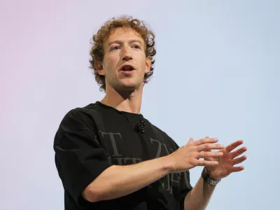 Meta CEO Mark Zuckerberg makes a keynote speech during the Meta Connect annual event, at the company's headquarters in Menlo Park, California, U.S. September 25, 2024. REUTERS/Manuel Orbegozo