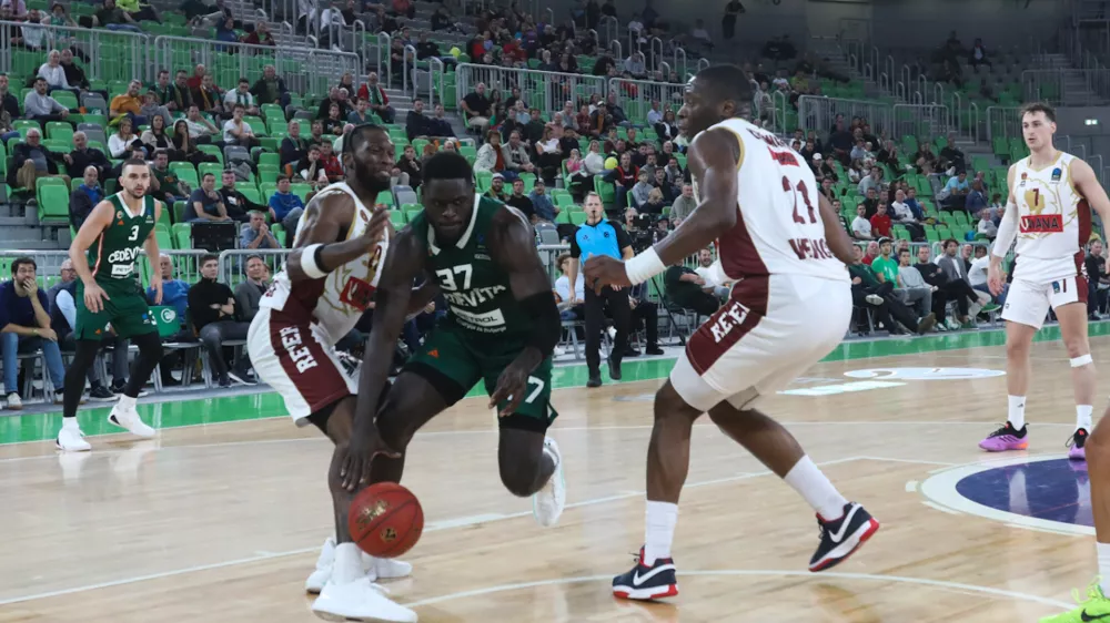 01.10.2024. Košarka Cedevita Olimpija - Venezia. Foto: Bojan Velikonja