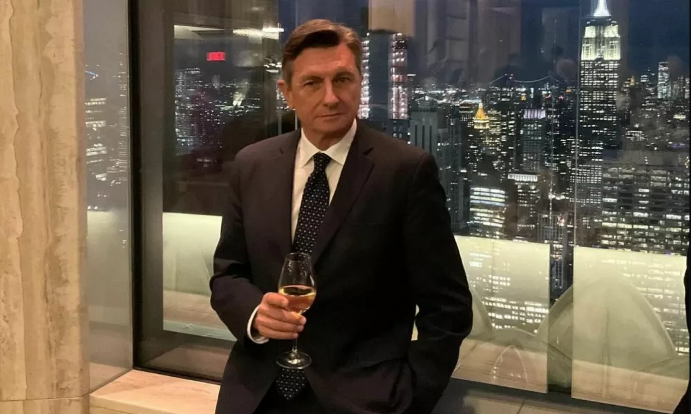 Borut Pahor je bil eden izmed povabljencev na zabavo, ki jo je za svoj 65. rojstni dan priredila Kerry Kennedy. F instagram Boruta Pahorja