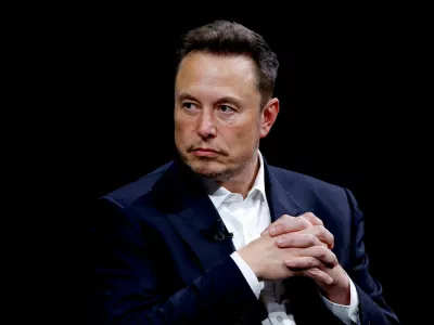 FILE PHOTO: Elon Musk, CEO of SpaceX and Tesla and owner of X, formerly known as Twitter, attends the Viva Technology conference dedicated to innovation and startups at the Porte de Versailles exhibition centre in Paris, France, June 16, 2023. REUTERS/Gonzalo Fuentes/File Photo