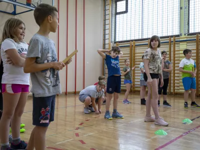 ﻿Športni pedagogi opozarjajo, da si bodo nejasno postavljene standarde v učnem načrtu poleg učiteljev različno tolmačili tudi starši. To pa bo, dodajajo, še povečalo pritiske na učitelje in staršem omogočilo izsiljevanje za čim boljšo oceno. Fotografija je simbolična. Foto: Matjaž Rušt 