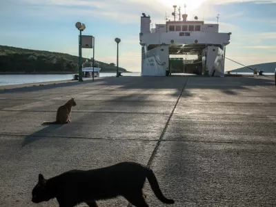 ﻿- 2018 – Trtajekti na Hrvaškem - trajekt hrvaškega ladjarskega podjetja Jadrolinija //FOTO: Luka CjuhaOPOMBA: REPORTAŽA ZA OBJEKTIV 2019.