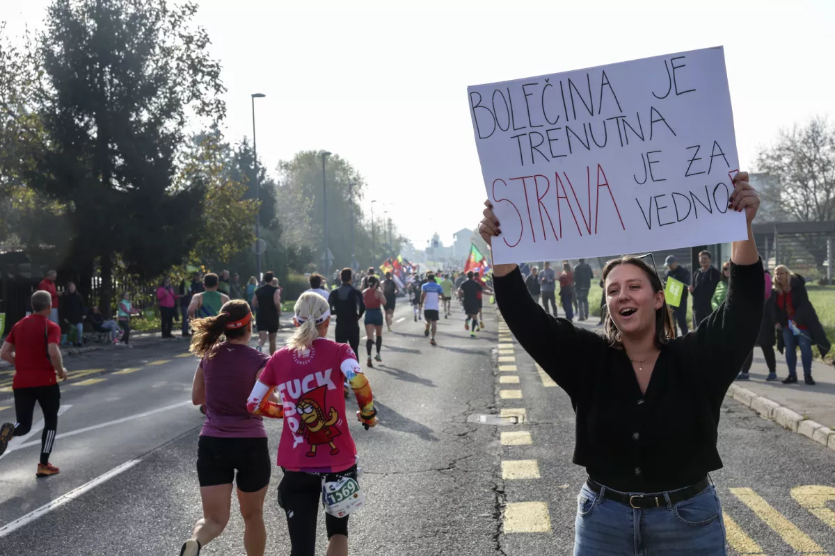 - 20.10.2024 - 28. Ljubljanski maraton - 24 tisoč tekačev - največji športno-rekreativni dogodek v državi //FOTO: Jaka Gasar