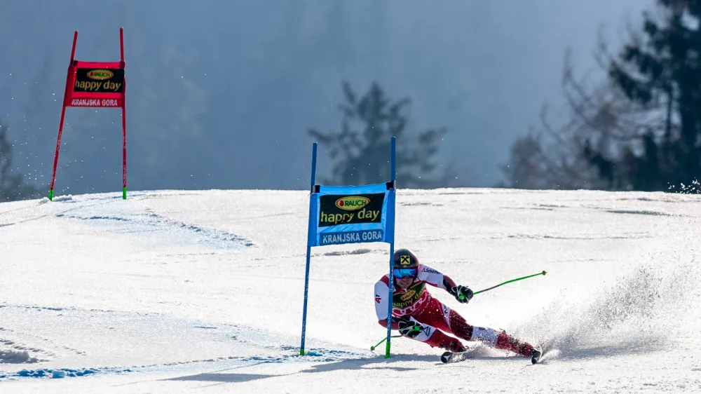 ﻿- Marcel Hirscher- 09.03.2019 - 58. pokal Vitranc 2019 v Kranjski Gori, FIS Svetovni pokal v alpskem smučanju za moške – veleslalom //FOTO: Matjaž Rušt