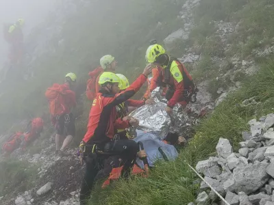 Kar zadeva sistemsko ureditev gorskega reševanja, jim je za zgled zakon, ki ureja delovanje gasilcev. Foto: GRS Kranj 