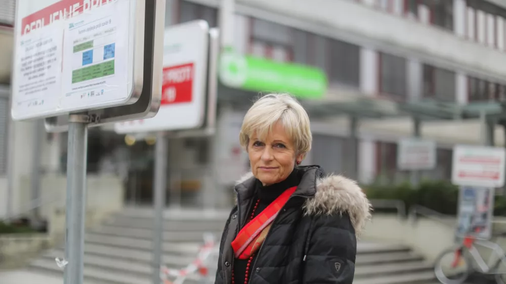 ﻿- 16.11.2021 - dr. Antonija Poplas Susič, direktorica Zdravstvenega doma ZD Ljubljana  //FOTO: Bojan Velikonja