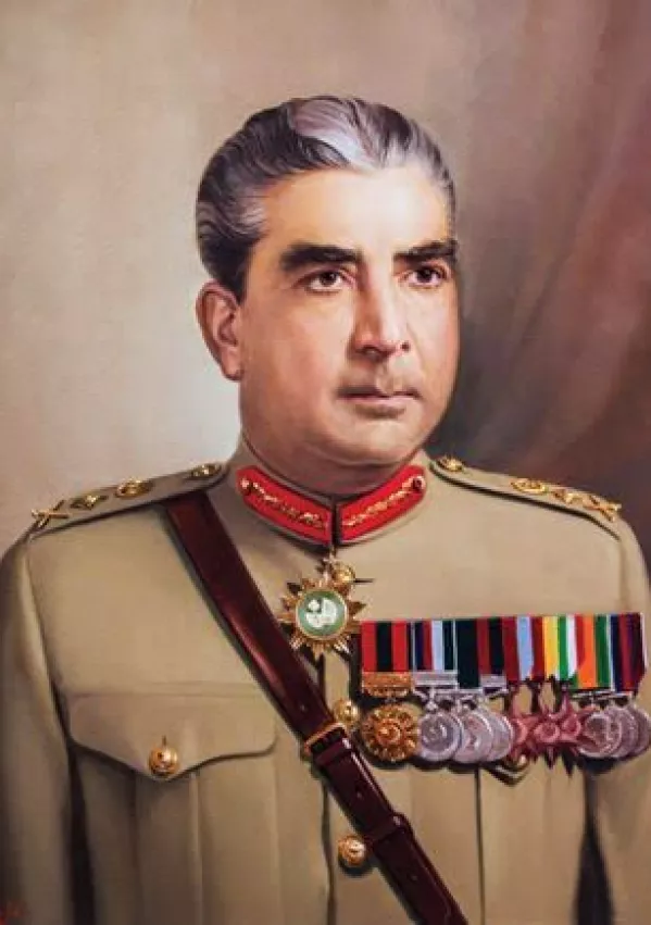 Yahya Khan, vodja vojaške hunte, ki se s ciklonom ni znala spoprijeti. / Foto: Wikipedia