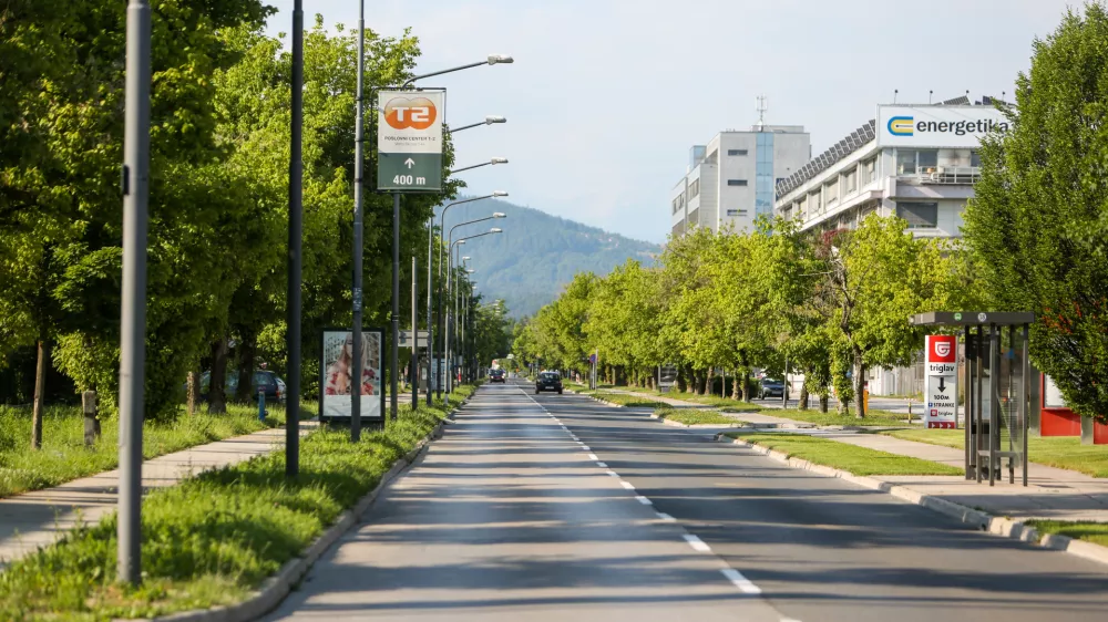 ﻿28.05.2017. Verovškova ulica v Ljubljani//foto: Bojan Velikonja