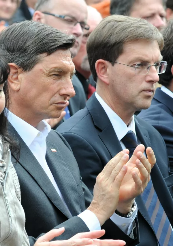 Borut Pahor, Miro Cerar / Foto: Alenka Žavbi