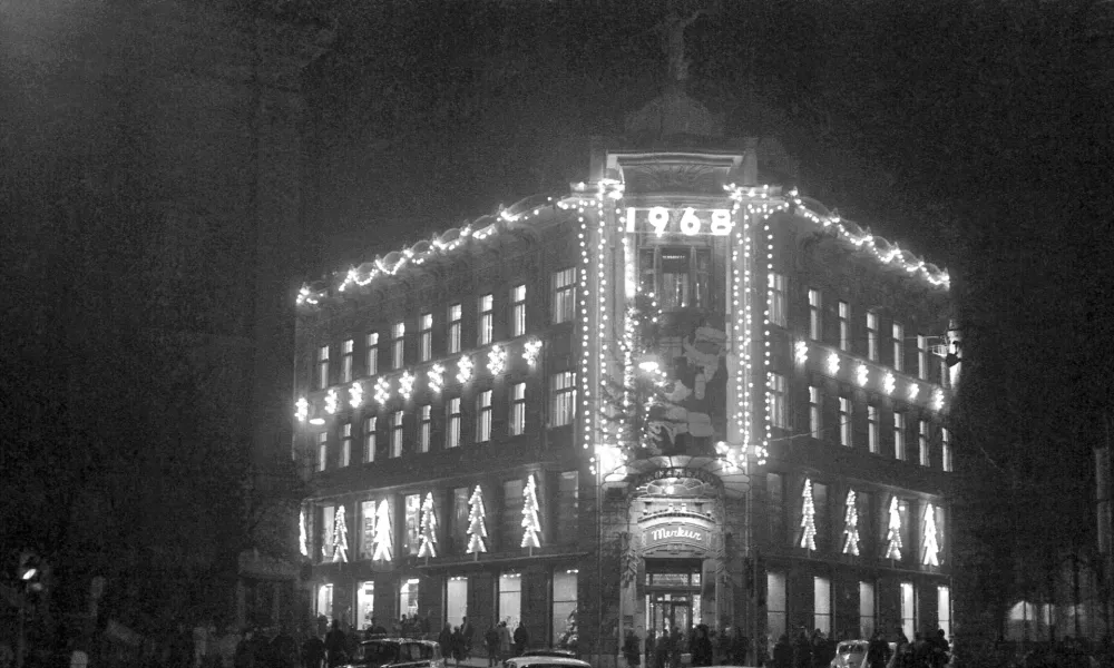 Merkur, december 1968 / Foto: Marjan Ciglič, Hkrani Mnszs