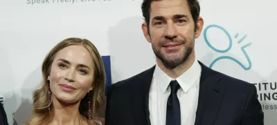 9/16/24, New York, New York, United StatesEmily Blunt, John Krasinski attends the American Institute for Stuttering Gala, held at 583 Park Avenue in New York City, New York, USA, Monday September 16, 2024.,,Image: 908834991, License: Rights-managed, Restrictions: Restrictions:Jennifer Graylock-Graylock.com, Model Release: no