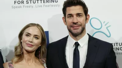 9/16/24, New York, New York, United StatesEmily Blunt, John Krasinski attends the American Institute for Stuttering Gala, held at 583 Park Avenue in New York City, New York, USA, Monday September 16, 2024.,,Image: 908834991, License: Rights-managed, Restrictions: Restrictions:Jennifer Graylock-Graylock.com, Model Release: no