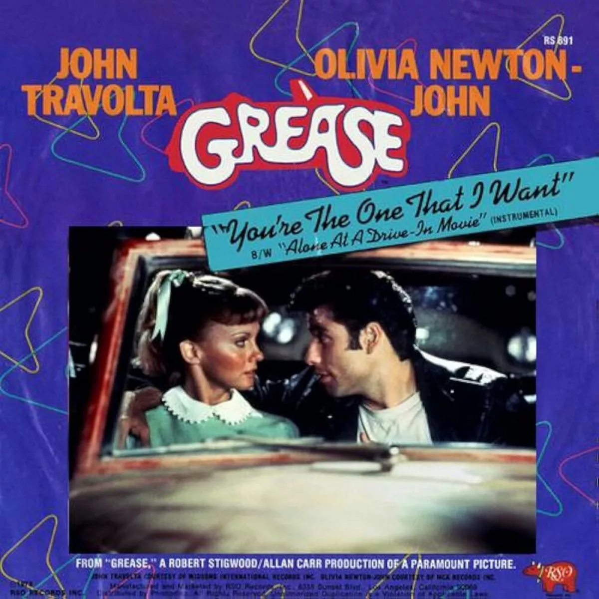 John Travolta in Olivia Newton John - You're the One That I Want