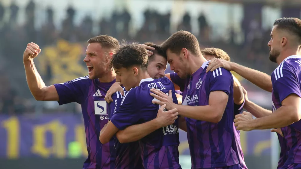 Maribor - nogomet - Derbi - Nk Maribor in Nk Olimpija - Gol 1:0