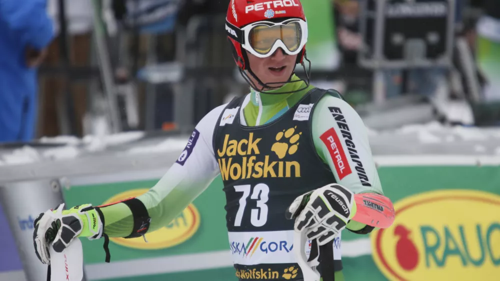 ﻿Klemen Kosi-- 06.03.2016 - 55. Pokala Vitranc 2016 - svetovni pokal - alpsko smučanje - slalom - ///FOTO: Luka Cjuha