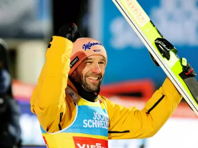 Ski Jumping - FIS Ski Jumping World Cup - Lillehammer, Norway - November 23, 2024 Austria's Stefan Kraft during the men's world cup jump Geir Olsen/NTB via REUTERS ATTENTION EDITORS - THIS IMAGE WAS PROVIDED BY A THIRD PARTY. NORWAY OUT. NO COMMERCIAL OR EDITORIAL SALES IN NORWAY.