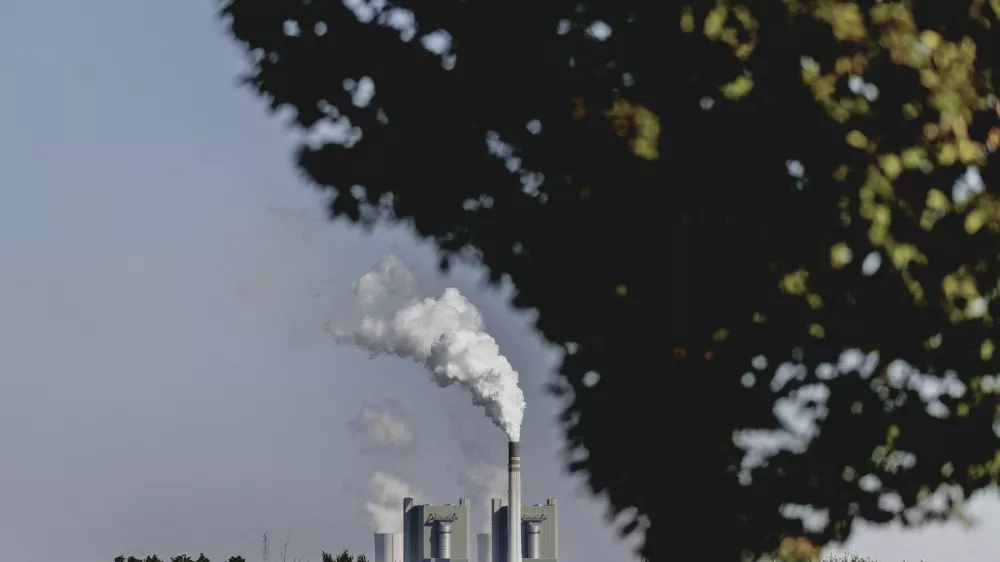 Schkopau coal-fired power plant, photographed from Merseburg, August 28, 2024.,Image: 902711999, License: Rights-managed, Restrictions: GERMANY OUT, Model Release: no / Foto: Profimedia