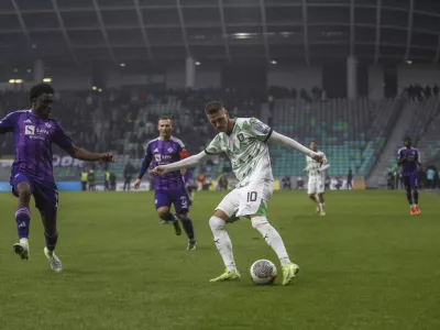 Raul Florucz10.11.2024 - nogomet tekma Olimpija - Maribor - stadion Stožice   FOTO: LUKA CJUHA