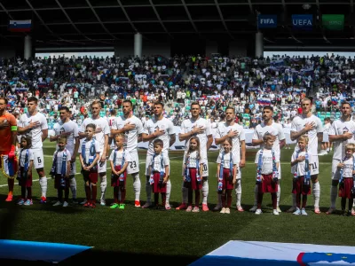 - Reprezentanca.- 08.06.2024. - Prijateljska nogometna tekma pred nastopi na Evropskem nogometnem prvenstvu EURO 2024 v Nemčiji med Slovenijo in Bolgarijo.//FOTO: Bojan Velikonja