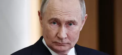 Russian President Vladimir Putin attends a press conference following the Collective Security Treaty Organisation (CSTO) summit in Astana, Kazakhstan, November 28, 2024. Sputnik/Mikhail Tereshchenko/Kremlin via REUTERS ATTENTION EDITORS - THIS IMAGE WAS PROVIDED BY A THIRD PARTY.