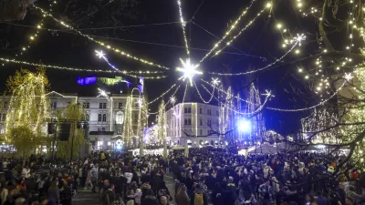 29.11.2024 prižig lučk - veseli december -FOTO: LUKA CJUHA