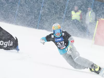 ﻿deskar na snegu Tim Mastnak- ROGLA 2016 - FIS Snowboard World Cup - deskanje na snegu - Svetovni pokal v paralelnem veleslalomu -   //FOTO: Bojan Velikonja