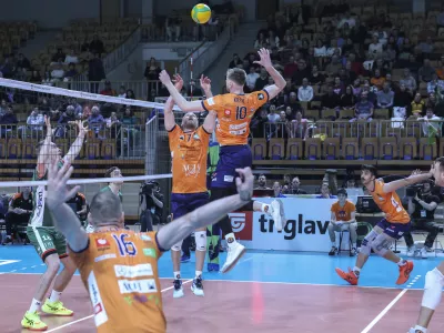 - 04.12.2024 - odbojka - ACH Volley - Noliko v tretjem krogu evropske lige prvakov//FOTO: Jaka Gasar