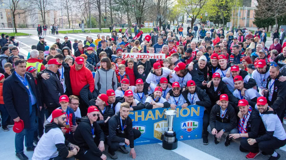 hokej, Jesenice, alpska liga