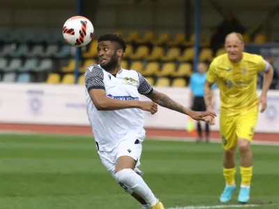 Kaheem Parris- 16.04.2022 – nogomet - Domžale: Koper, Prva liga Telemacha, 31. krog //FOTO: Luka Cjuha