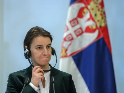 ﻿srbska predsednica vlade Ana Brnabić  - 01.02.2018 – Brdo pri Kranju – obisk predsednice Vlade Republike Srbije Ane Brnabić z ministrsko in gospodarsko delegacijo – srečanje slovenske in srbske vlade -  //FOTO: Jaka Gasar