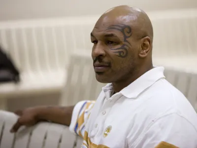 Boxer Mike Tyson is shown at his initial appearance hearing in the Maricopa County Jail in Phoenix, Ariz., Friday morning, Dec. 29, 2006. Tyson was arrested early Friday on suspicion of driving under the influence and possession of cocaine after police stopped him shortly after he left a Scottsdale nightclub.  (AP Photo/Jack Kurtz, Pool)