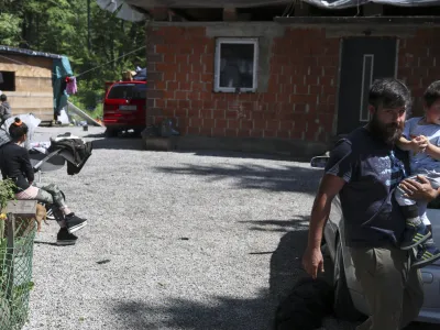 - 07.06.2023 – Romsko naselje Lepovče v občini Ribnica – romi - //FOTO: Jaka Gasar