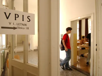 Gimnazija Poljane - vpis - dijaki, šolstvo - vpis v prvi letnik